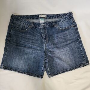 Route 66 Dark Blue Jean Women Shorts